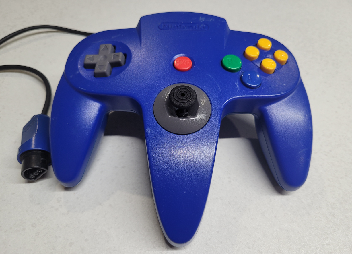 BitStick - Fully Assembled Nintendo 64 Controller with Metal Bowl and/or Stick